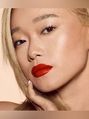 Fenty Beauty Zesty Bestie Poutsicle Hydrating Lip Stain- coral red, soft tint